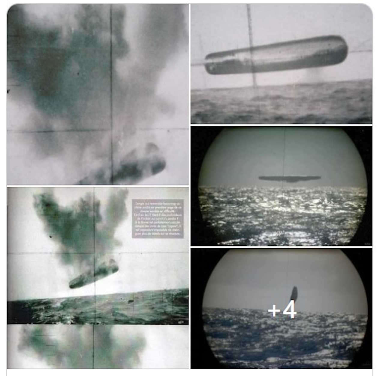 Imagenes de Ovnis en la antartida filmadas por un submarino de Estados Unidos