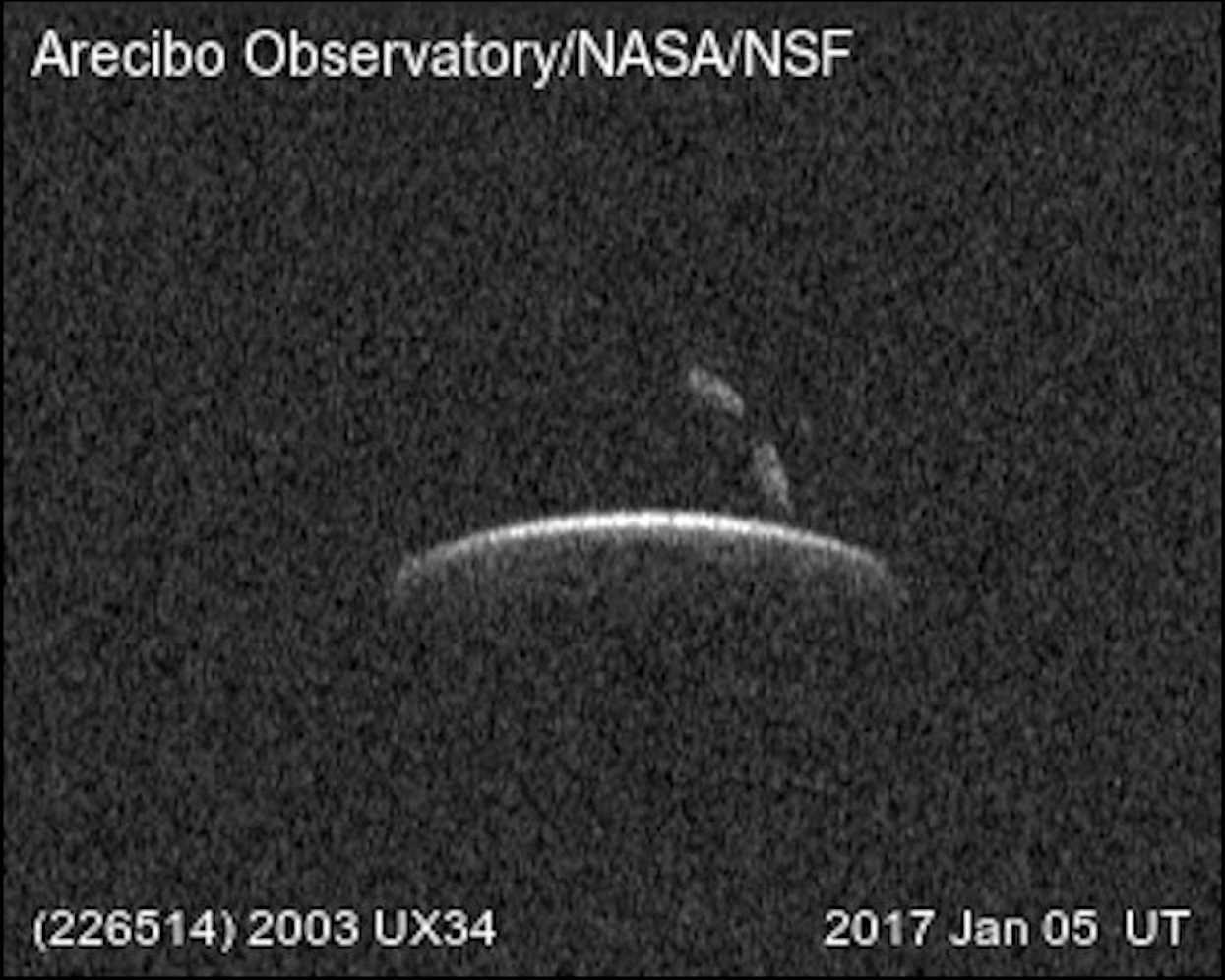 UAP filmado con el radiotelescopio de Arecibo
